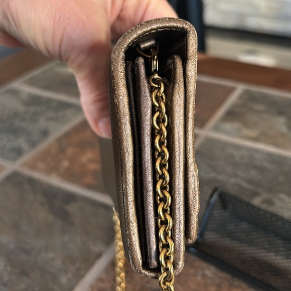 Gucci Marmont Chain Flap Leather Wallet ~ GUC - Picture 12 of 16